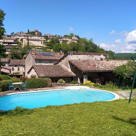Au Coeur De Bruniquel - Magnifique Villa En Pierres Pour 7 Personnes - Piscine Privee - Poele - Vue Imprenable Sur Le Village - Jardin - Garage Exterior photo